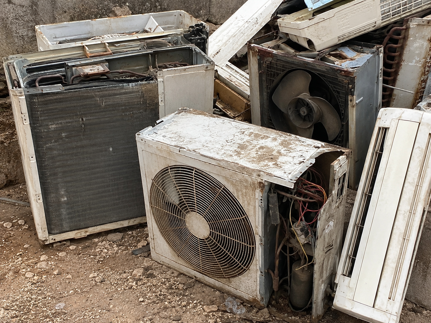 Old AC scrap